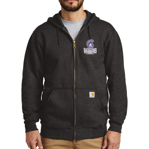 Carhartt ® Midweight Hooded Zip-Front Sweatshirt - Embroidered Logo Thumbnail