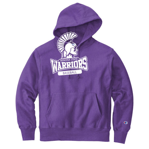 Champion ® Reverse Weave ® Hooded Sweatshirt - Printed Logo Thumbnail