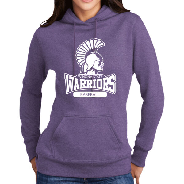 Port & Company ® Ladies Core Fleece Pullover Hooded Sweatshirt - Printed Logo Thumbnail